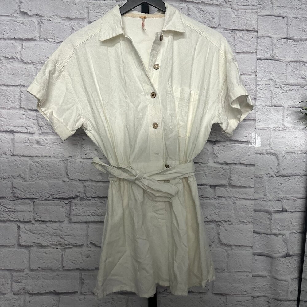 Free People White Romper